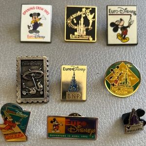 Disney Pins (Lot of 9)